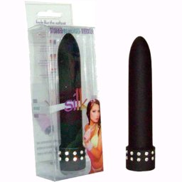 Vibrador Diamond Silk Preto