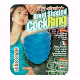 Anel Silicone Hand Shaped