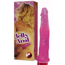 Vibrador Jelly Anal Rosa