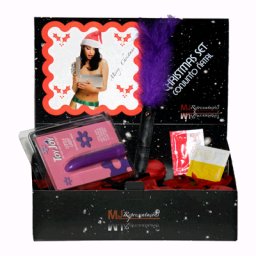 Caixa Presente Natal "Little Lady
