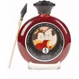 Tinta Corporal Shunga Morango (100 ml)