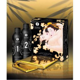 Kit Óleos de Massagem Shunga Melão & Manga