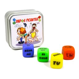 Conjunto Dados Picantes com Acções