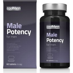 Potenciador CoolMann Male Potency (60 Un)