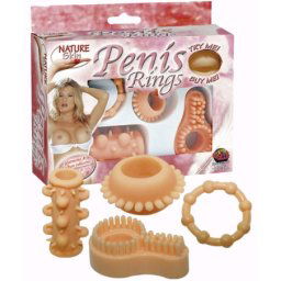 Kit 4 Anéis Nature Skin