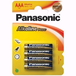 Pilhas Alcalinas Panasonic R03/AAA (4 Un)