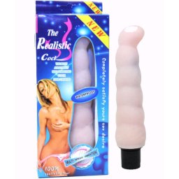 Vibrador The Realistic Cock Ponto G Branco