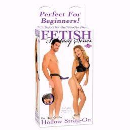Strap On Fetish Fantasy Oco Iniciantes Roxo 15 cm