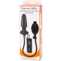Plug Anal Insuflável Fanny Hill's ButtPlug Preto