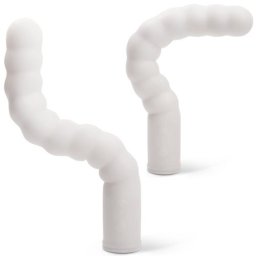 Vibrador Zig Zag Branco c/ Aquecimento