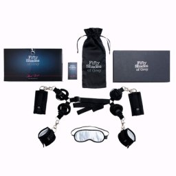 Kit Restrição Cama 50 Shades Of Grey