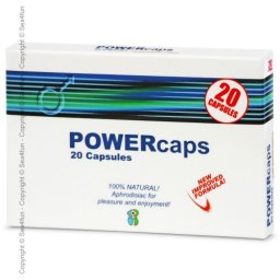 Potenciador Powercaps Homem (20 Un)