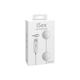 Bolas Vaginais Isex Usb Kegel Balls Brancas
