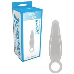 Plug Anal Finger Plug Jammy Jelly Anal Transparente
