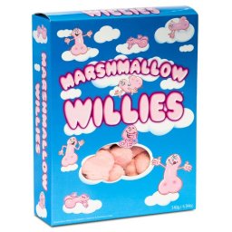 Gomas em Forma de Pénis Marshmallow Willies