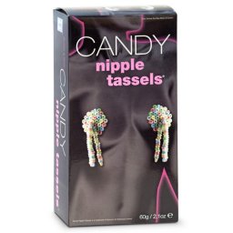 Tapa Mamilos Comestíveis Candy Nipple Tassels