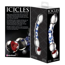 Dildo Vidro Icicles Nº18
