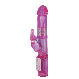 Vibrador Slim Rabbit Púrpura Exotic