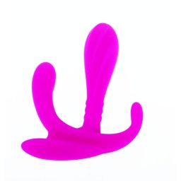 Estimulador Clítoris e Anal Pretty Love Edgar 3 Lilás