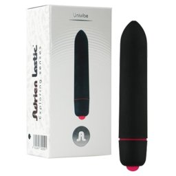 Bala Vibratória Univibe Adrien Lastic Preta