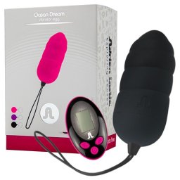 Ovo Vibratório Ocean Dream Adrien Lastic C/ Comando Remoto Preto
