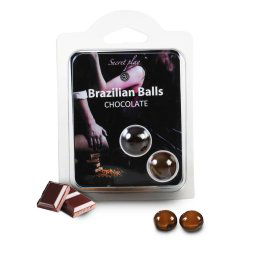 Bolinhas Explosivas Comestíveis Chocolate (2 Un)