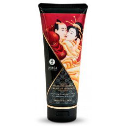 Creme de Massagem Shunga Espumante Morango (200 ml)