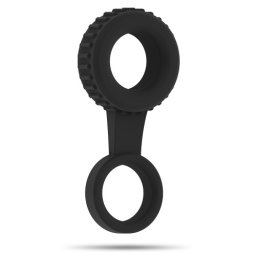 Anel P/ o Pénis e Testículos Sono Preto 2.8 cm Nº47