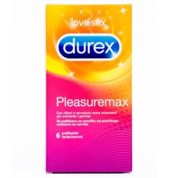 Preservativos Durex® PleasureMax (6 Un)