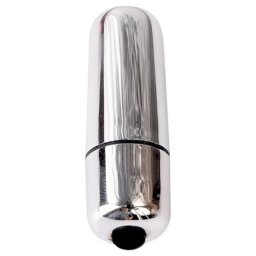 Mini Bala Vibratória Bullet Prateada