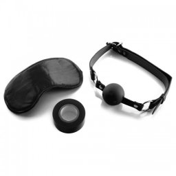 Kit Bondage Ouch! Preto
