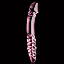 Dildo Duplo Vidro Icicles Nº57