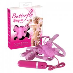Masturbador Borboleta Butterfly Strap-On