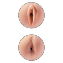 Masturbador Duplo Vagina e Ânus Tight Grip Pussy And Ass Masturbator