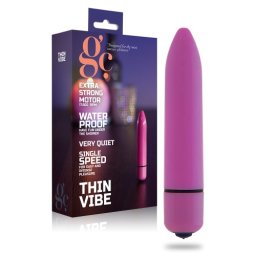 Bala Vibratória Thin Vibe Roxa