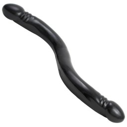 Dildo Duplo Doc Johnson Double Header Dong 18" Preto
