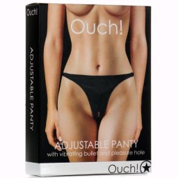 Tanga C/ Bala Vibratória Ouch! Preta
