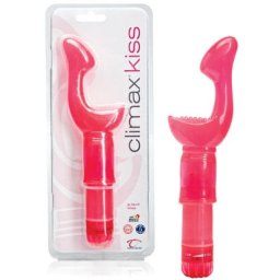 Estimulador de Clitoris Climax Kiss G-Spot Bliss Rosa