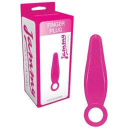 Plug Anal Finger Plug Jammy Jelly Anal Rosa