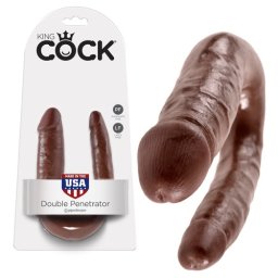 Dildo Duplo Realístico Small Double Trouble King Cock Mulato