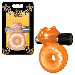 Anel Vibratório Sex Please! Morozko Laranja