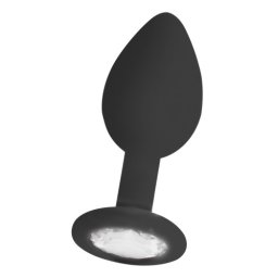 Plug Anal Diamond Butt Plug Pequeno Preto