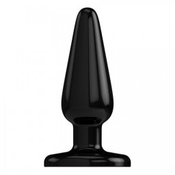 Plug Anal em Borracha Plug & Play 5" Preto