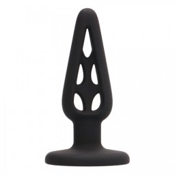 Plug Anal em Silicone Plug & Play 4" Preto
