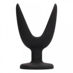 Plug Anal em Silicone Plug & Play 4" Preto