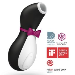Estimulador Clítoris Satisfyer Pro Penguin Preto