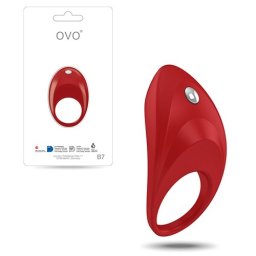 Anel Vibratório Ovo B7 Vermelho