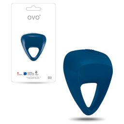 Anel Vibratório Ovo B9 Azul