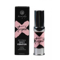 Gel Estimulante Triple X Unisexo Secret Play (15 ml)