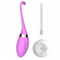 Ovo Vibratório Recarregável Cora Leten Lilás